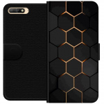 Plånboksfodral till Huawei Y6 (2018) med Lyxigt Mönster motiv Plånboksfodral till Huawei Y6 (2018) med Lyxigt Mönster motiv