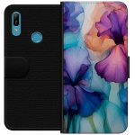 Plånboksfodral till Huawei Y6 (2019) med Magiska blommor motiv