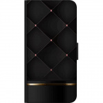 Plånboksfodral till Huawei Y6 (2019) med Lyxig linje motiv Plånboksfodral till Huawei Y6 (2019) med Lyxig linje motiv