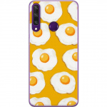 Mobilskal till Huawei Y6p med Stekt ägg motiv