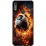 Mobilskal till Huawei Y6s (2019) med Fotboll motiv Mobilskal till Huawei Y6s (2019) med Fotboll motiv