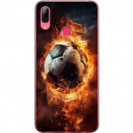 Mobilskal till Huawei Y7 (2019) med Fotboll motiv Mobilskal till Huawei Y7 (2019) med Fotboll motiv
