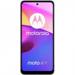 Mobilskal till Motorola Moto E40 med Glad Hund motiv Mobilskal till Motorola Moto E40 med Glad Hund motiv
