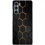 Mobilskal till Motorola Moto G200 5G med Lyxigt Mönster motiv