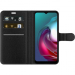 Plånboksfodral till Motorola Moto G30 med Prästkragar motiv