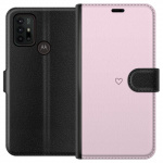 Plånboksfodral till Motorola Moto G30 med Hjärta motiv Plånboksfodral till Motorola Moto G30 med Hjärta motiv