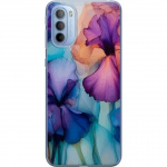 Mobilskal till Motorola Moto G31 med Magiska blommor motiv