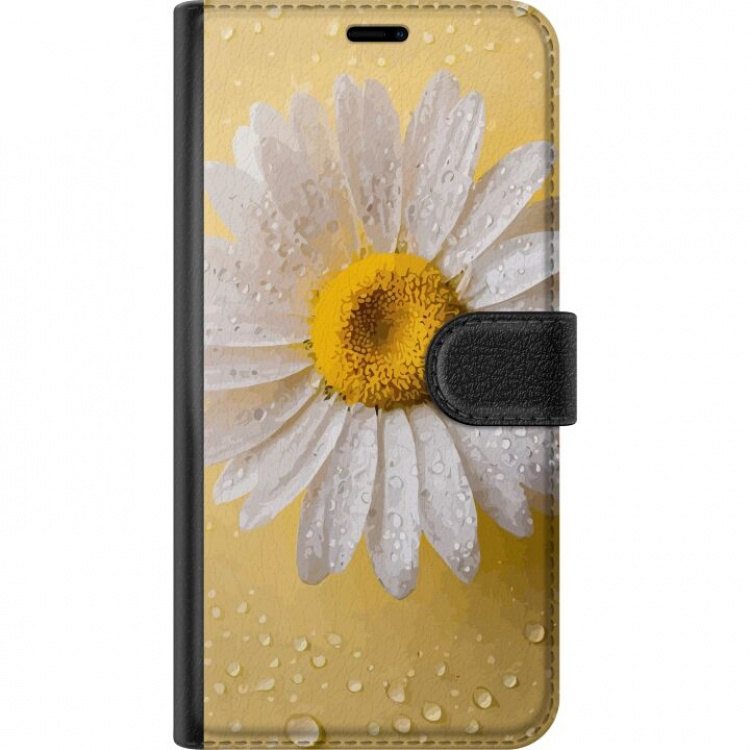 Plånboksfodral till Motorola Moto G53 med Porslinsblomma motiv