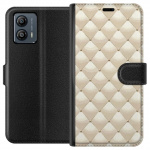 Plånboksfodral till Motorola Moto G53 med Guldglans motiv