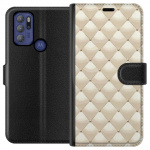 Plånboksfodral till Motorola Moto G60S med Guldglans motiv
