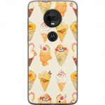 Mobilskal till Motorola Moto G7 med Glassigt motiv