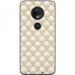 Mobilskal till Motorola Moto G7 med Guldglans motiv