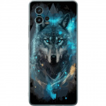 Mobilskal till Motorola Moto G72 med Varg motiv
