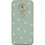 Mobilskal till Motorola Moto G7 Play med Prästkragar motiv