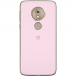 Mobilskal till Motorola Moto G7 Play med Hjärta motiv
