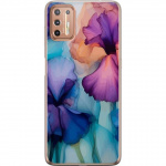 Mobilskal till Motorola Moto G9 Plus med Magiska blommor motiv Mobilskal till Motorola Moto G9 Plus med Magiska blommor motiv