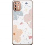Mobilskal till Motorola Moto G9 Plus med Blommor motiv