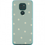 Mobilskal till Motorola Moto G9 Play med Prästkragar motiv Mobilskal till Motorola Moto G9 Play med Prästkragar motiv