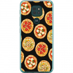 Mobilskal till Motorola Moto G9 Play med Pizza motiv