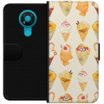 Plånboksfodral till Nokia 3.4 med Glassigt motiv Plånboksfodral till Nokia 3.4 med Glassigt motiv