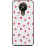 Mobilskal till Nokia 3.4 med Jordgubbar motiv