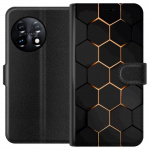 Plånboksfodral till OnePlus 11 med Lyxigt Mönster motiv