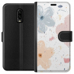 Plånboksfodral till OnePlus 6T med Blommor motiv