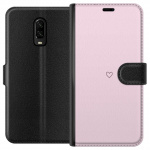 Plånboksfodral till OnePlus 6T med Hjärta motiv