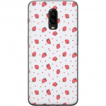 Mobilskal till OnePlus 6T med Jordgubbar motiv Mobilskal till OnePlus 6T med Jordgubbar motiv