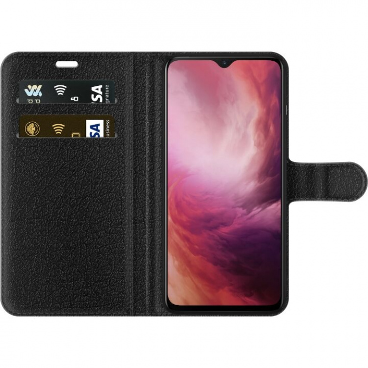 Plånboksfodral till OnePlus 7 med Magiska blommor motiv