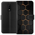 Plånboksfodral till OnePlus 7 med Lyxigt Mönster motiv