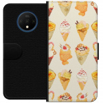 Plånboksfodral till OnePlus 7T med Glassigt motiv
