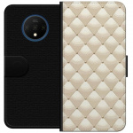 Plånboksfodral till OnePlus 7T med Guldglans motiv