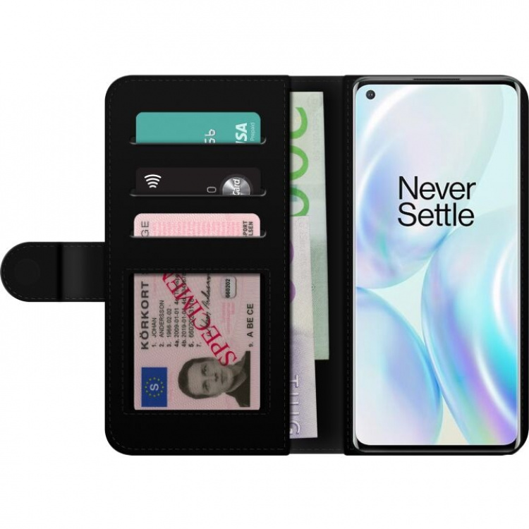 Plånboksfodral till OnePlus 8 med Lyxigt motiv