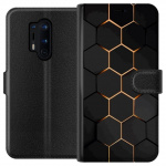 Plånboksfodral till OnePlus 8 Pro med Lyxigt Mönster motiv