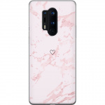 Mobilskal till OnePlus 8 Pro med Rosa Hjärta motiv