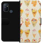 Plånboksfodral till OnePlus Nord N100 med Glassigt motiv