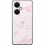Mobilskal till OnePlus Nord CE 3 Lite med Rosa Hjärta motiv