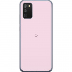 Mobilskal till Samsung Galaxy A02s med Hjärta motiv Mobilskal till Samsung Galaxy A02s med Hjärta motiv