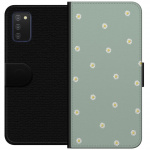 Plånboksfodral till Samsung Galaxy A03s med Prästkragar motiv Plånboksfodral till Samsung Galaxy A03s med Prästkragar motiv