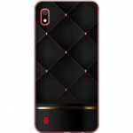 Mobilskal till Samsung Galaxy A10 med Lyxig linje motiv Mobilskal till Samsung Galaxy A10 med Lyxig linje motiv