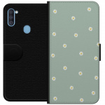 Plånboksfodral till Samsung Galaxy A11 med Prästkragar motiv