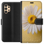 Plånboksfodral till Samsung Galaxy A13 med Porslinsblomma motiv