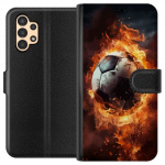 Plånboksfodral till Samsung Galaxy A13 med Fotboll motiv Plånboksfodral till Samsung Galaxy A13 med Fotboll motiv
