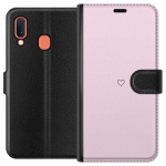 Plånboksfodral till Samsung Galaxy A20e med Hjärta motiv Plånboksfodral till Samsung Galaxy A20e med Hjärta motiv