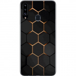 Mobilskal till Samsung Galaxy A20s med Lyxigt Mönster motiv