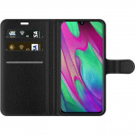 Plånboksfodral till Samsung Galaxy A40 med Nalle motiv