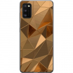 Mobilskal till Samsung Galaxy A41 med 3D Guld motiv Mobilskal till Samsung Galaxy A41 med 3D Guld motiv