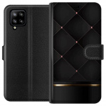 Plånboksfodral till Samsung Galaxy A42 5G med Lyxig linje motiv Plånboksfodral till Samsung Galaxy A42 5G med Lyxig linje motiv