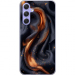 Mobilskal till Samsung Galaxy A54 med Eldigt silke motiv